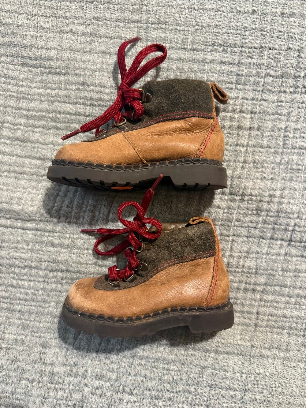 Vintage Baby Gap Boots Leather Suede Size 6